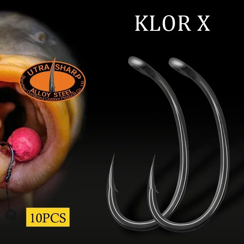 Fishing Hook Assortment - 10 szt. Haczyk wędkarski karpiowy zakrzywiony