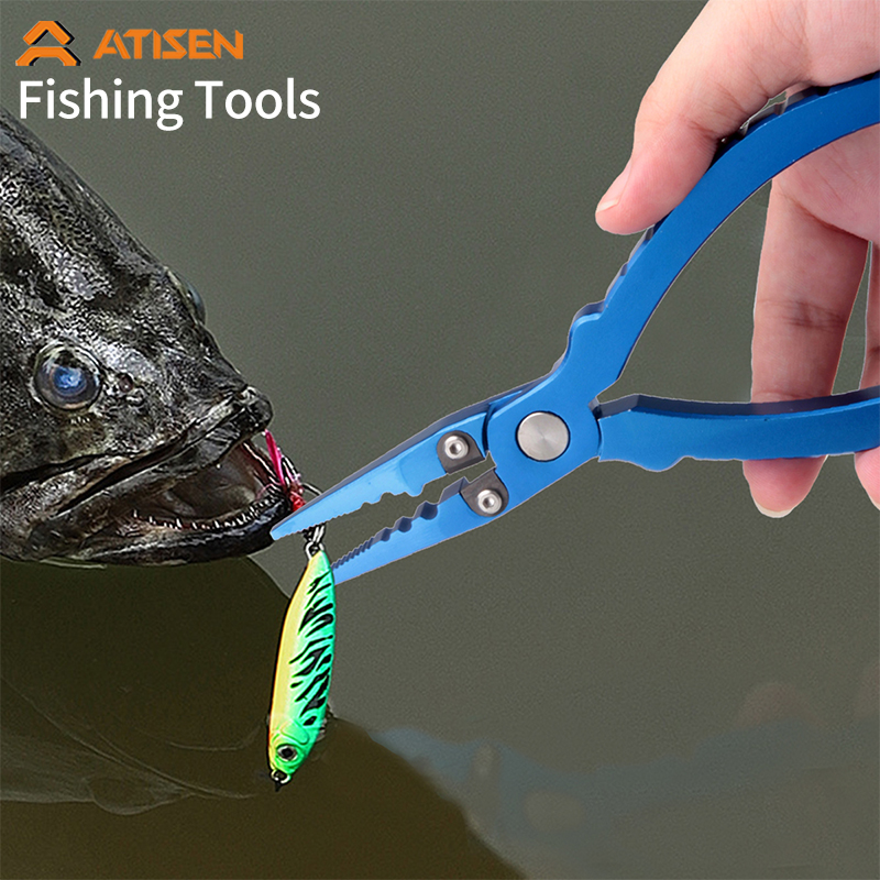 Fishing Hook Sharpener - Szczypce wędkarskie, ultralekkie aluminiowe szczypce do