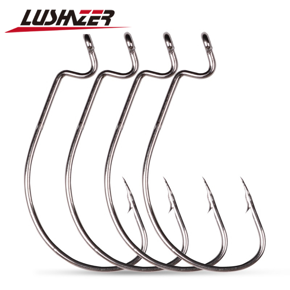 Fishing Hook Assortment - LUSHAZER 10 sztuk/partia haki rybackie ze