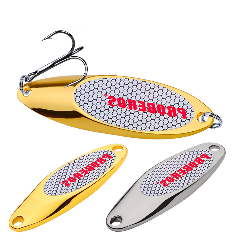 Fishing Hook Treble - Metalowa Przynęta Wędkarska Typu Spoon 3g-60g,