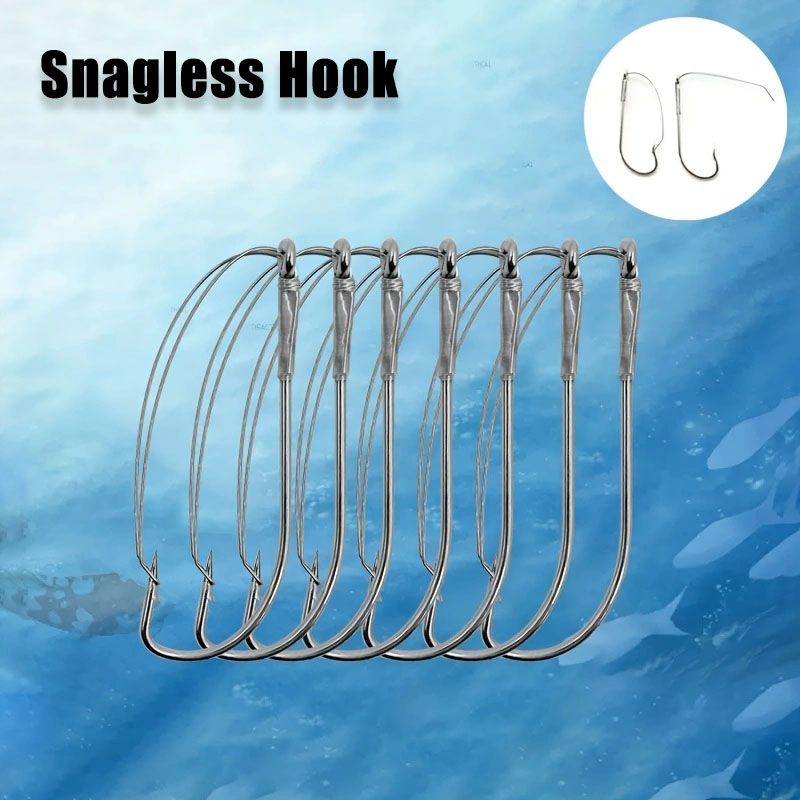 Fishing Hook Offset - 20/40 szt. Haczyków Offsetowych Bez Zaczepów