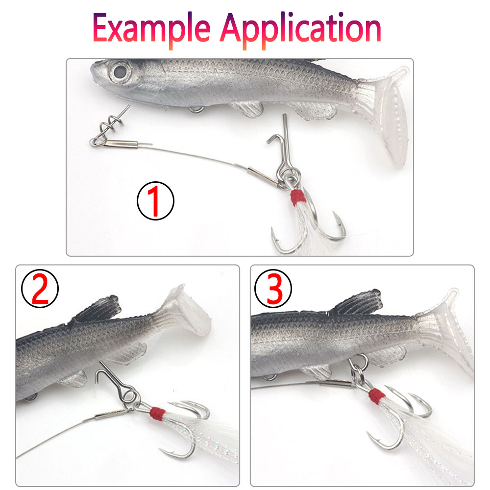 50/100 szt. Igły do przynęt wę – Fishing Hook Stainless Steel recenzja i cena