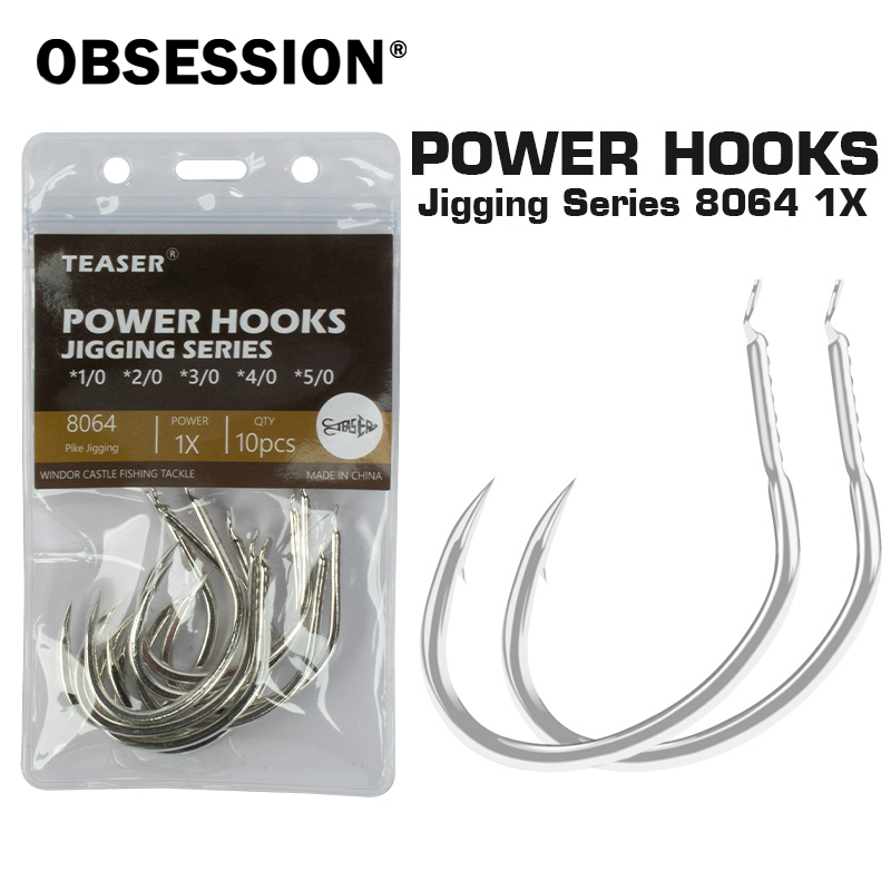 OBSESSION 10 szt./worek 8064 1 – Fishing Hook Offset recenzja i cena