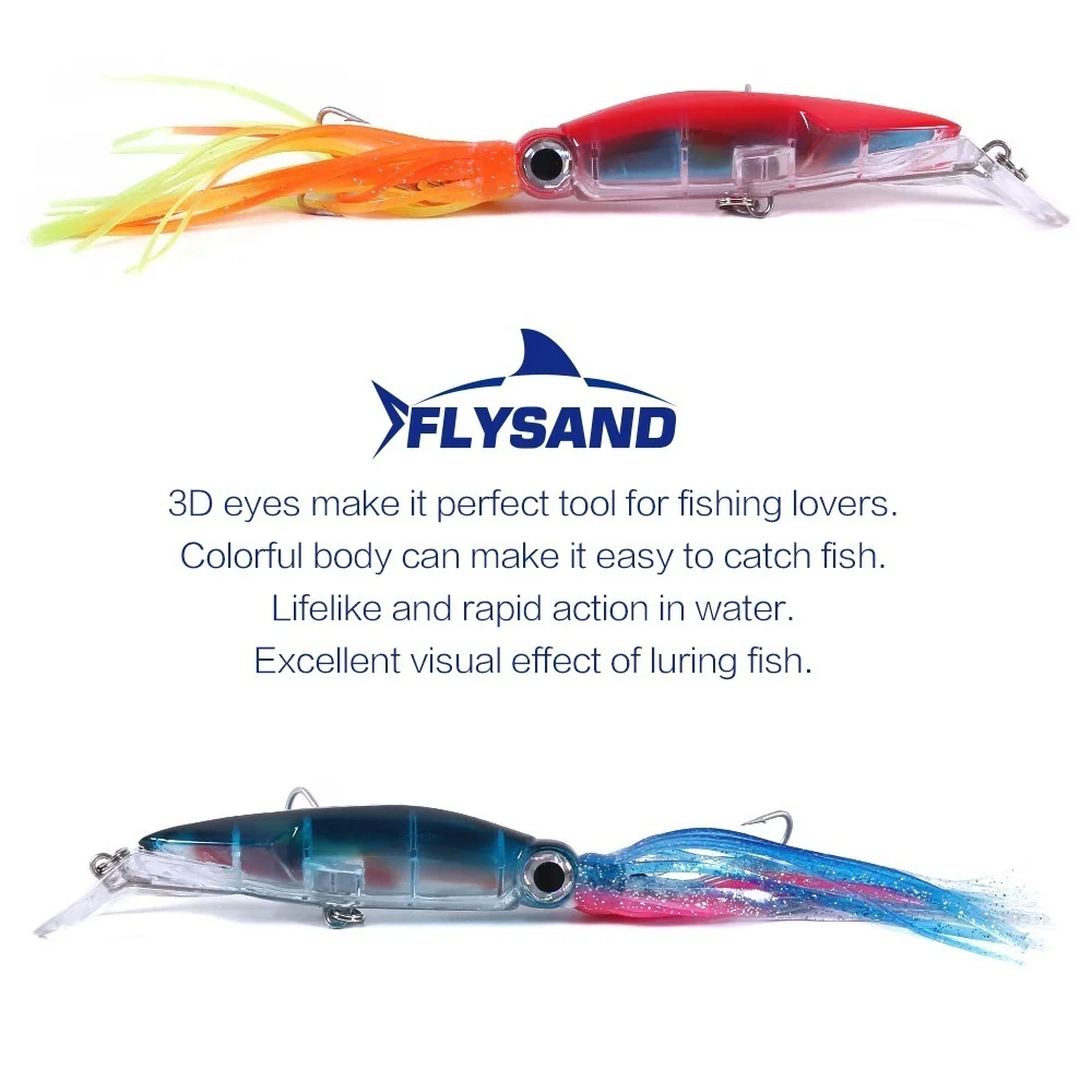 FLYSAND duża symulacja kałamar – Fishing Hook Treble recenzja i cena