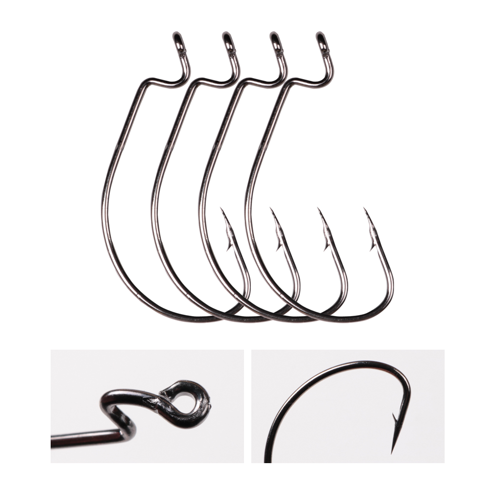 LUSHAZER 10 sztuk/partia haki  – Fishing Hook Assortment recenzja i cena
