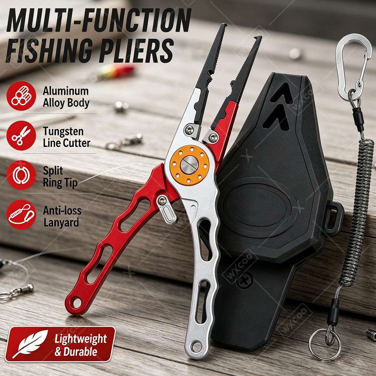 Szczypce do kółek łączników WX – Fishing Hook Sharpener recenzja i cena