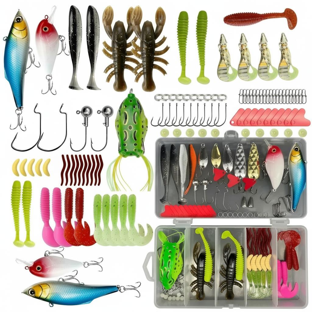 133-częściowy zestaw przynęt w – Fishing Hook Box recenzja i cena