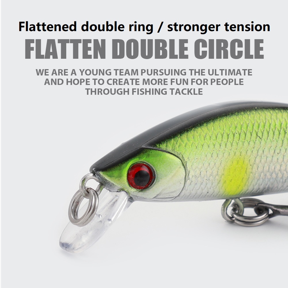 1 sztuk błystka 55mm/5.5g toną – Fishing Hook Treble recenzja i cena