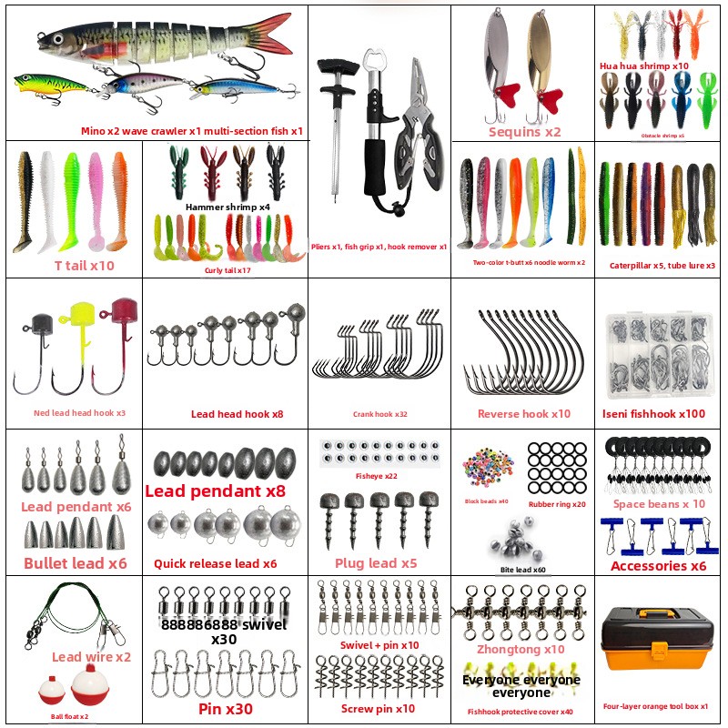 Duży, 4-warstwowy, zewnętrzny  – Fishing Hook recenzja i cena