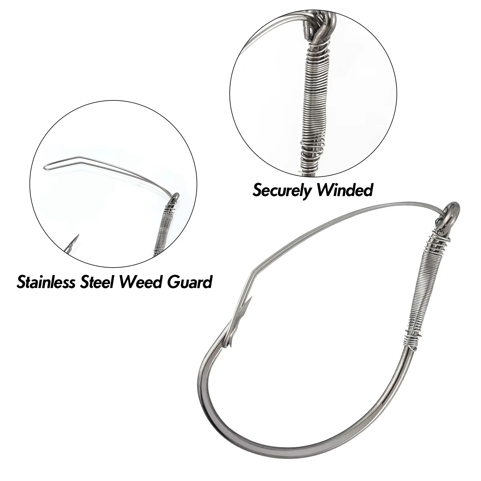 Haczyki FishTrip Weedless Wack – Fishing Hook Circle recenzja i cena