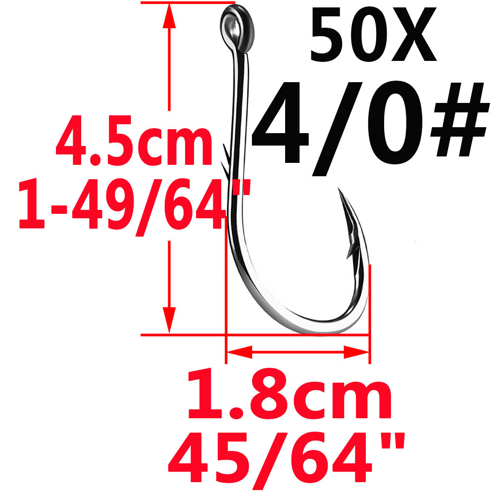 50 sztuk Iseama koło Carp Eyed – Fishing Hook Assortment recenzja i cena